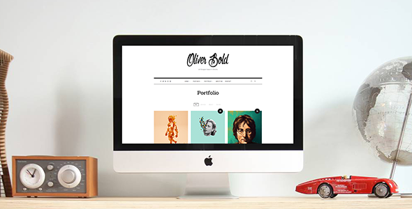 Download Free Oliver v1.0.7 – Classic & Minimal Portfolio Theme