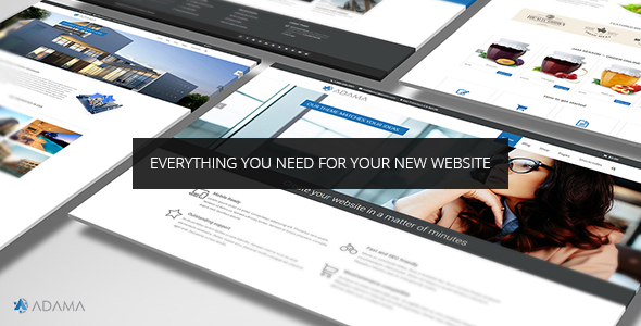 Download Free Adama v1.5.3 – Responsive Multi-Purpose WordPress Theme