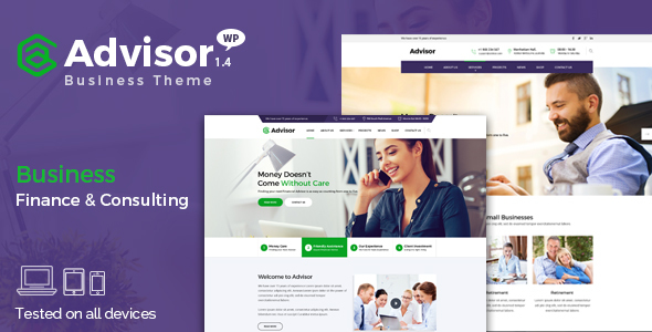 Download Free Advisor v1.4.1 – Consulting, Business, Finance Theme