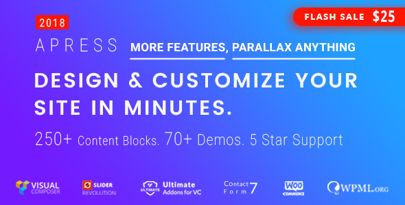 Download Free Apress v2.1.2 – Responsive Multi-Purpose Theme