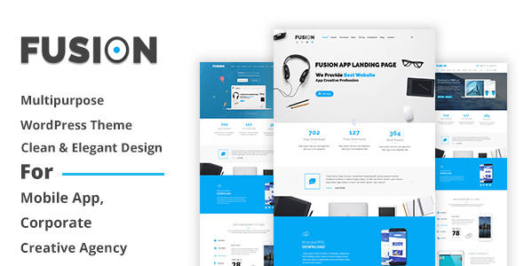Download Free Fusion v1.0 – Responsive Multipurpose WordPress Theme