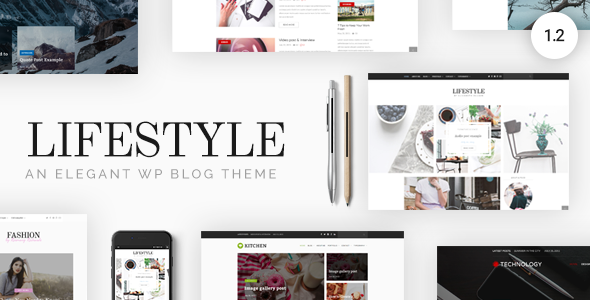 Download Free Lifestyle v1.1.5 – Responsive WordPress Blog Theme