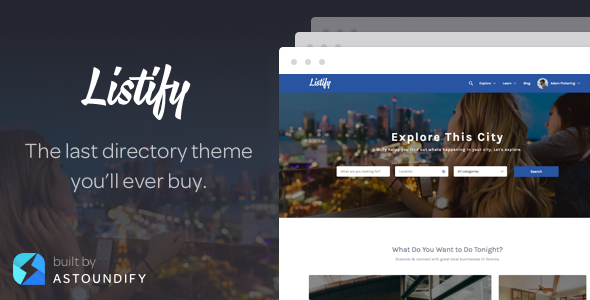 Download Free Listify v2.9.1 – Themeforest WordPress Directory Theme