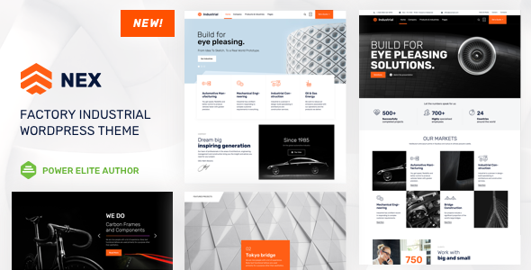 Download Free Nex v2.5 – Factory & Industrial WordPress