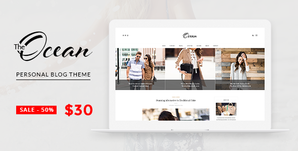 Download Free Ocean v1.1 – Exquisite WordPress Blog