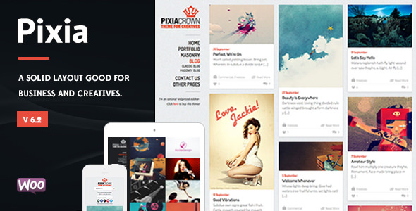 Download Free Pixia v6.2 – Showcase WordPress Theme Download Free Pixia v6.2 – Showcase WordPress Theme
