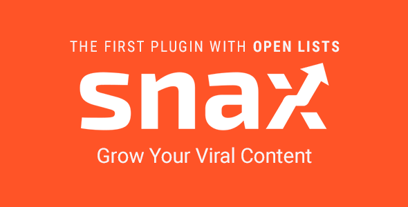 Download Free Snax v1.14.3 – Viral Front-End Uploader