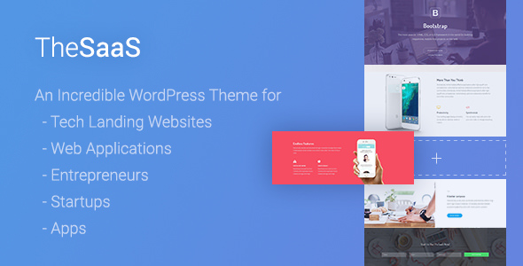 Download Free TheSaaS v1.3.4 – Responsive SaaS, Startup & WebApp Theme