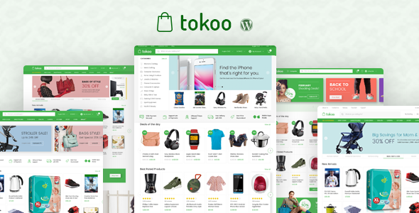 Download Free Tokoo v1.0.1 – Electronics Store WooCommerce Theme