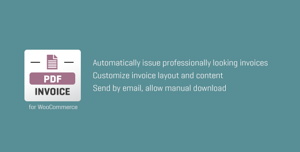 Download Free WooCommerce PDF Invoice v3.1.9