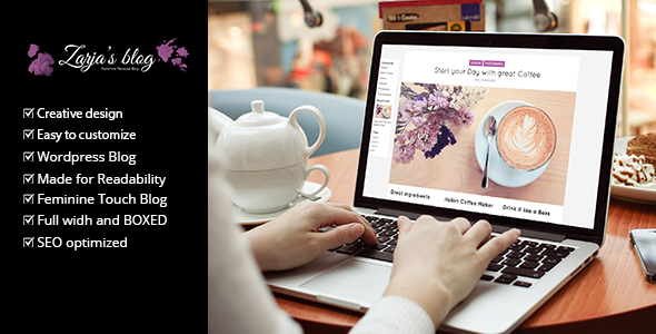 Download Free Zarja Blog v1.5 – WordPress Blog Theme