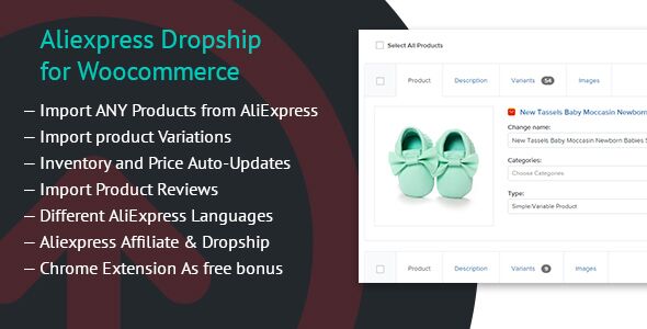 Download Free Aliexpress Dropship for Woocommerce v1.4.7