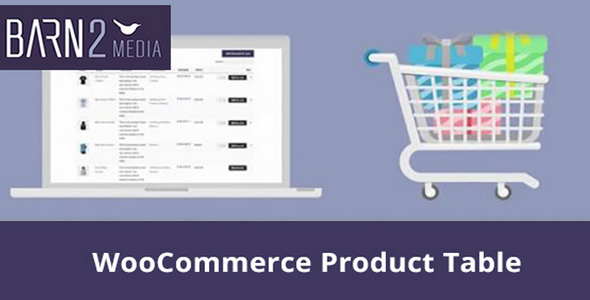 Download Free Barn2Media WooCommerce Product Table v2.2.3