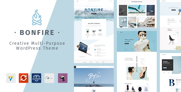 Download Free Bonfire v1.6.0 – Creative Multipurpose WordPress Theme