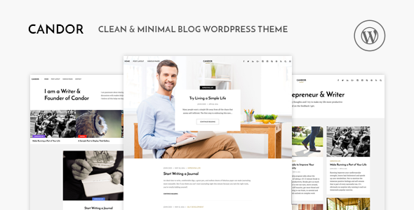 Download Free Candor v1.1.2 – Responsive WordPress Blog Theme