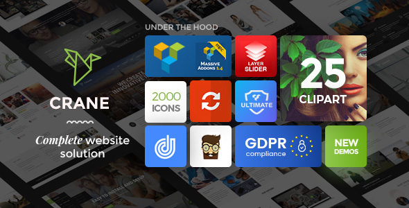 Download Free Crane v1.0.7 – Highly Customizable Multipurpose Theme