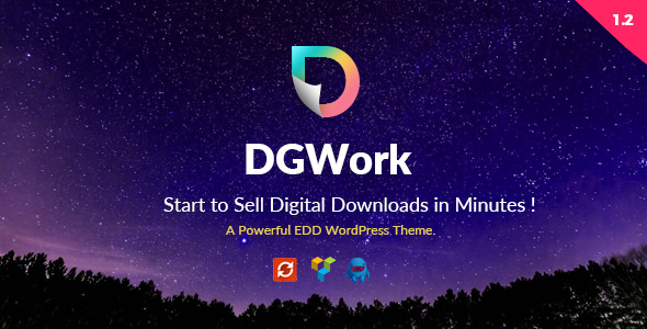 Download Free DGWork v1.3.4 – Powerful Responsive Easy Digital Downloads