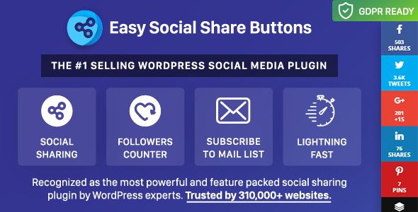 Download Free Easy Social Share Buttons for WordPress v5.6.1 Download Free Easy Social Share Buttons for WordPress v5.6.1