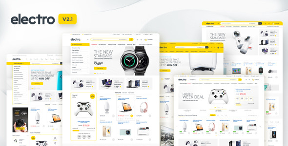 Download Free Electro v2.1.0 – Electronics Store WooCommerce Theme