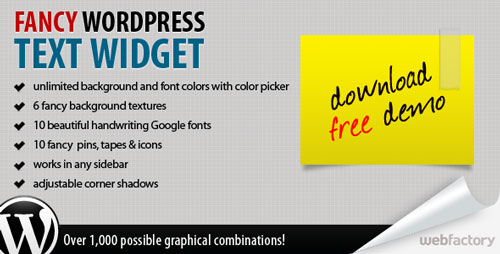 Download Free Fancy Text Widget v1.5 Download Free Fancy Text Widget v1.5