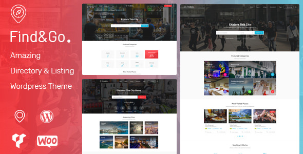 Download Free Findgo v1.2.30 – Directory & Listing WordPress Theme