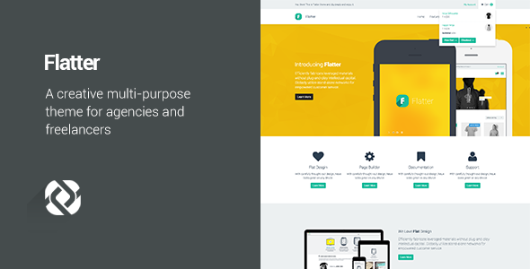 Download Free Flatter v1.6.5 – Multi-Purpose Theme for Your Creativity Download Free Flatter v1.6.5 – Multi-Purpose Theme for Your Creativity