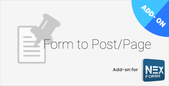 Download Free Form to Post/Page for NEX-Forms v7.2