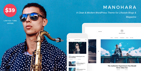 Download Free Manohara v1.2.0 – Modern Lifestyle Blog & Magazine Theme Download Free Manohara v1.2.0 – Modern Lifestyle Blog & Magazine Theme
