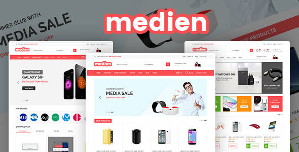 Download Free Medien v1.0.1 – Multipurpose WooCommerce Shop Theme