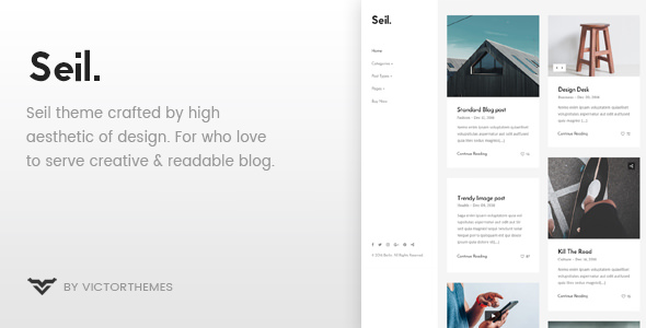 Download Free Seil v1.3 – A Responsive WordPress Blog Theme