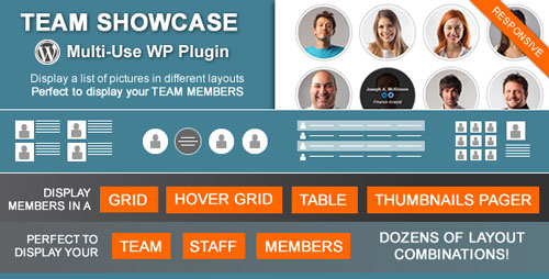 Download Free Team Showcase v2.1.3 – Codecanyon WordPress Plugin