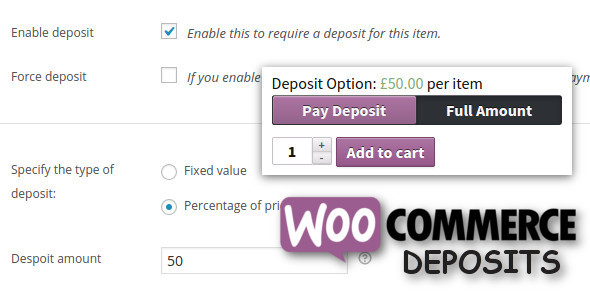 Download Free WooCommerce Deposits v2.3.6 – Partial Payments Plugin