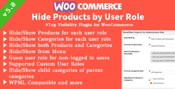 Download Free WooCommerce Hide Products v5.9