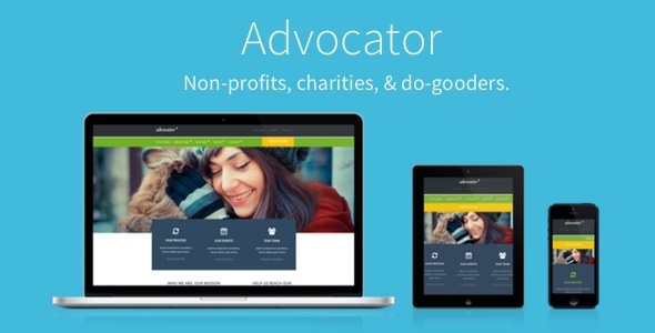 Download Free Advocator v2.5.1 – Nonprofit & Charity Responsive Theme