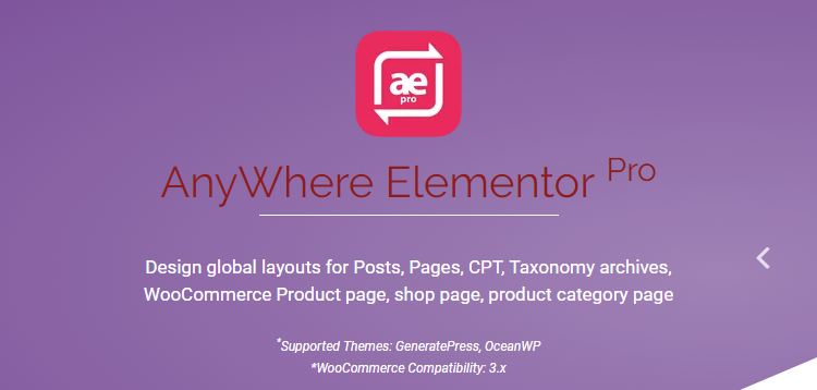 Download Free AnyWhere Elementor Pro v2.10.3 – Global Post Layouts