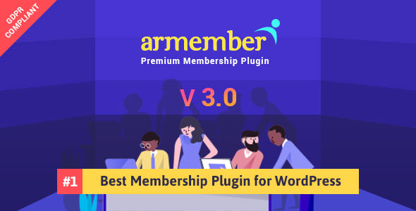 Download Free ARMember v3.0 – WordPress Membership Plugin