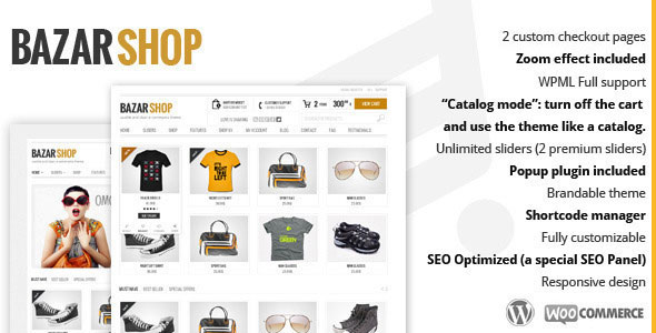 Download Free Bazar Shop v3.3.0 – Multi-Purpose e-Commerce Theme