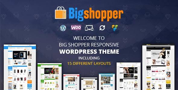 Download Free BigShopper v1.0 – Multipurpose WooCommerce Theme