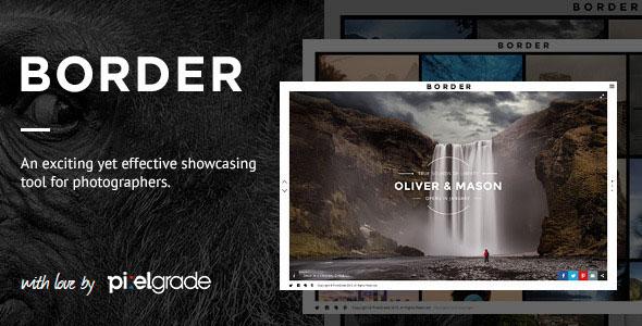 Download Free BORDER v1.8.4 – A Delightful Photography WordPress Theme
