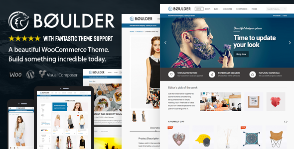 Download Free Boulder v1.8.3 – Multi-Purpose WooCommerce Theme