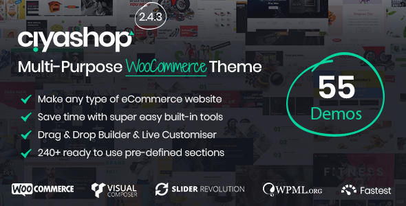 Download Free CiyaShop v2.4.1 – Responsive Multi-Purpose Theme