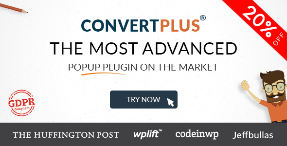 Download Free ConvertPlus v3.3.6 – Popup Plugin For WordPress