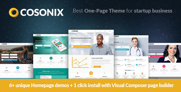 Download Free Cosonix v4.0.1 – One-Page Theme for eBook, App and Agency