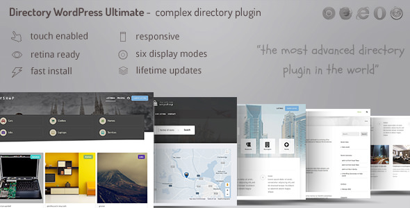 Download Free Directory ultimate PRO WordPress v1.0