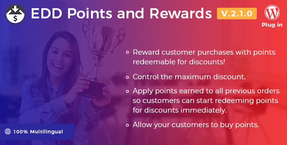 Download Free Easy Digital Downloads – Points and Rewards v2.1.0