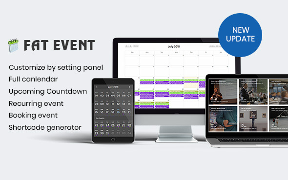 Download Free FAT Event v1.5 – WordPress Event and Calendar Booking