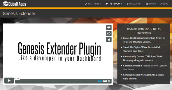 Download Free Genesis Extender Plugin v1.9.4