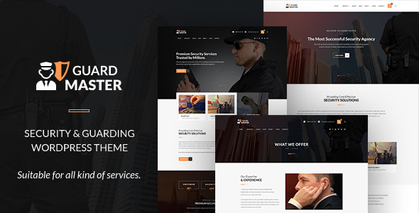 Download Free Guard Master v1.9 – Security Guards WordPress Theme