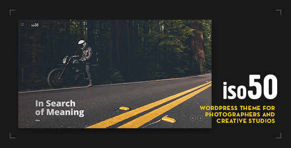 Download Free Iso50 v1.0.15 – Photography WordPress Theme