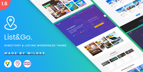 Download Free ListGo v1.8.7 – Directory WordPress Theme